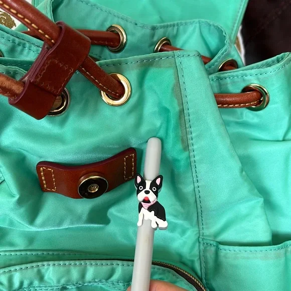 Dooney and Bourke Nylon Backpack Light Green - Picture 16 of 16